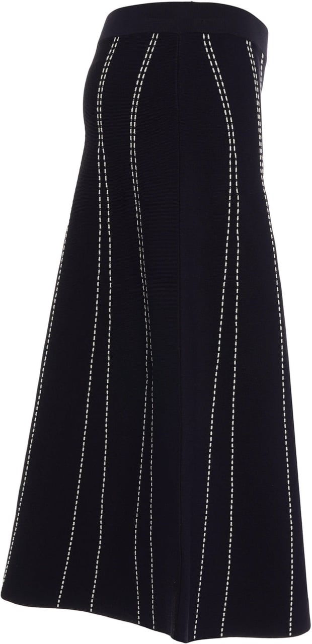 Liu Jo Knit midi skirt Blauw
