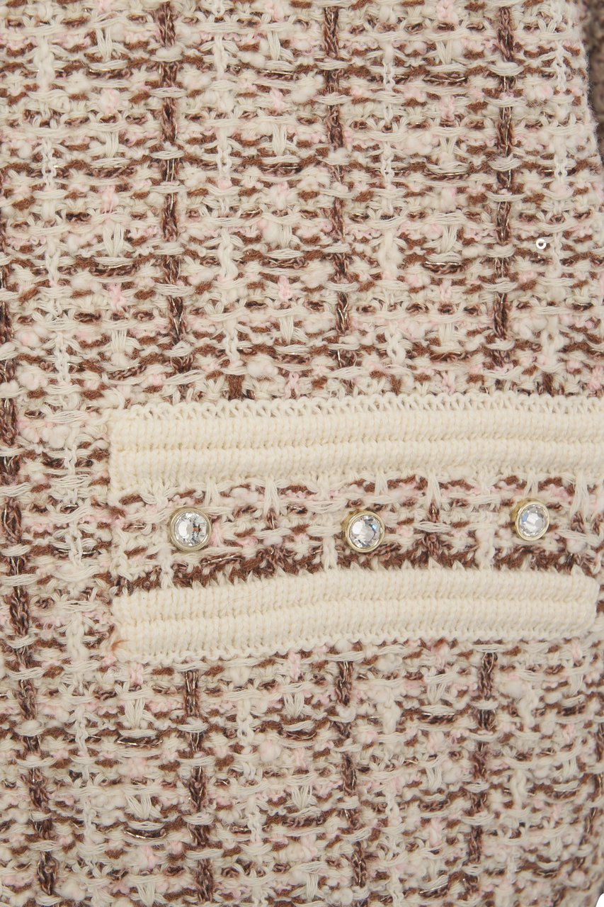 Liu Jo Knit jacket Beige