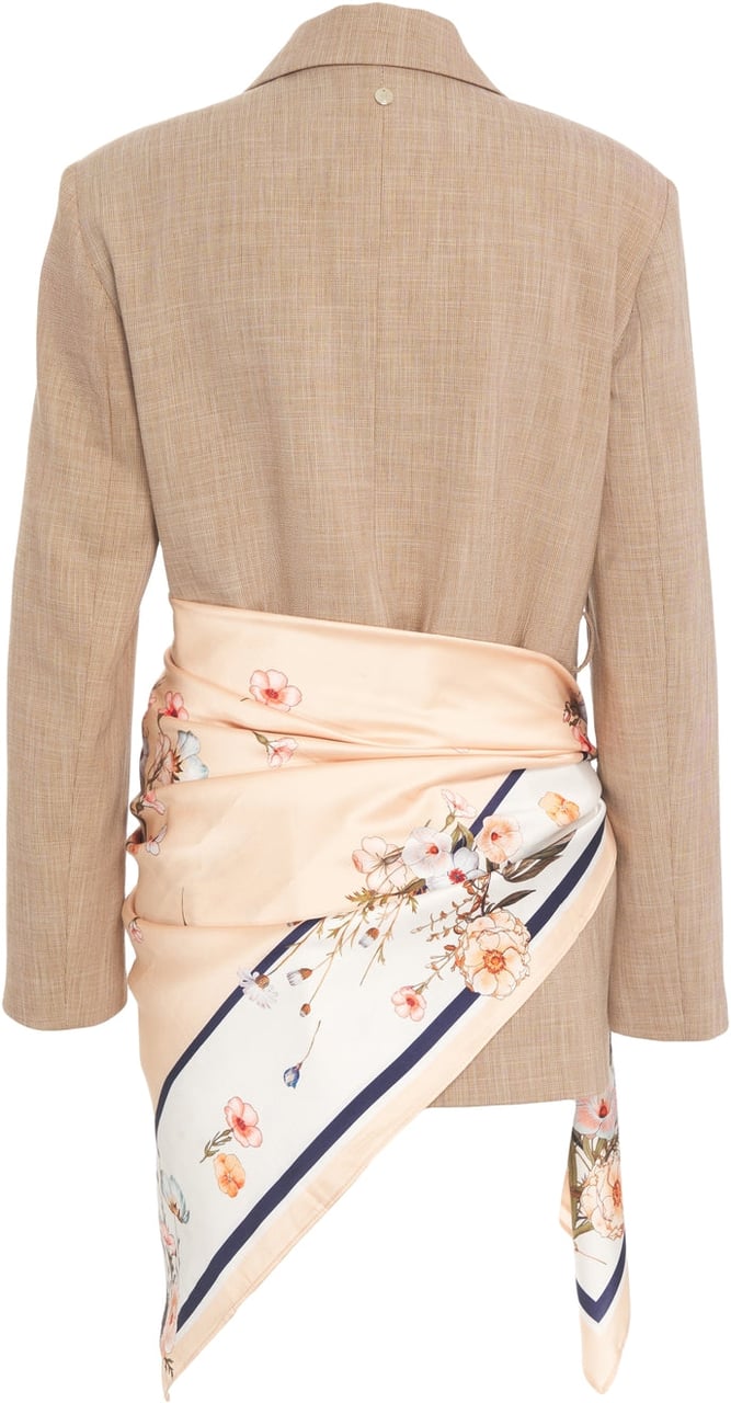 Liu Jo Blazer with foulard Bruin