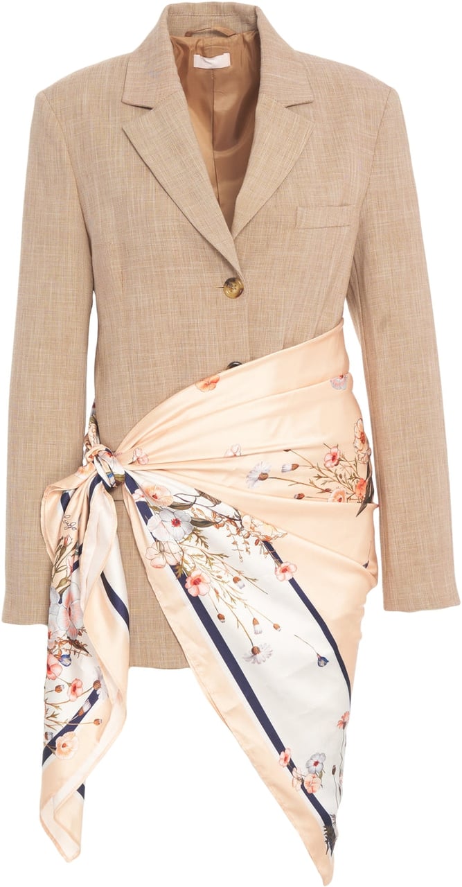 Liu Jo Blazer with foulard Bruin