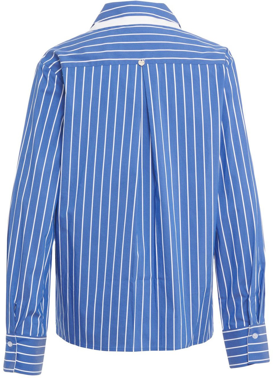 Liu Jo Striped blouse Blauw