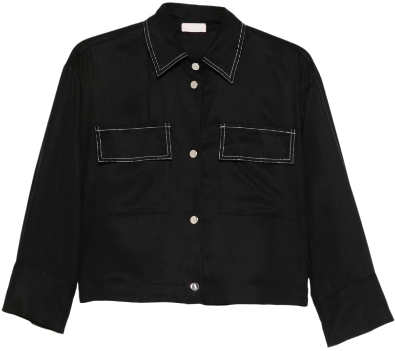 Liu Jo Shirts Black Zwart