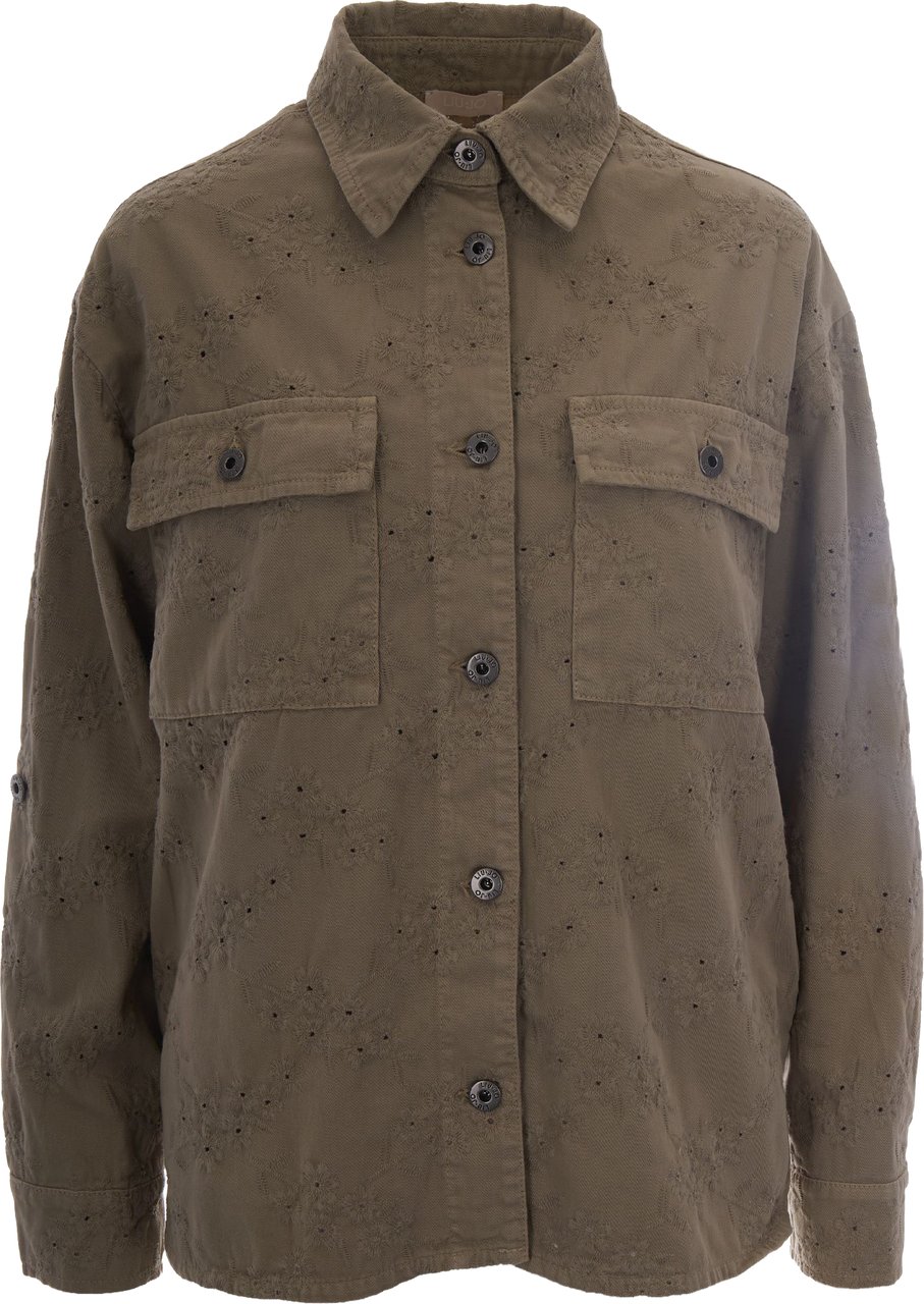 Liu Jo Shirts Aluminum Taupe