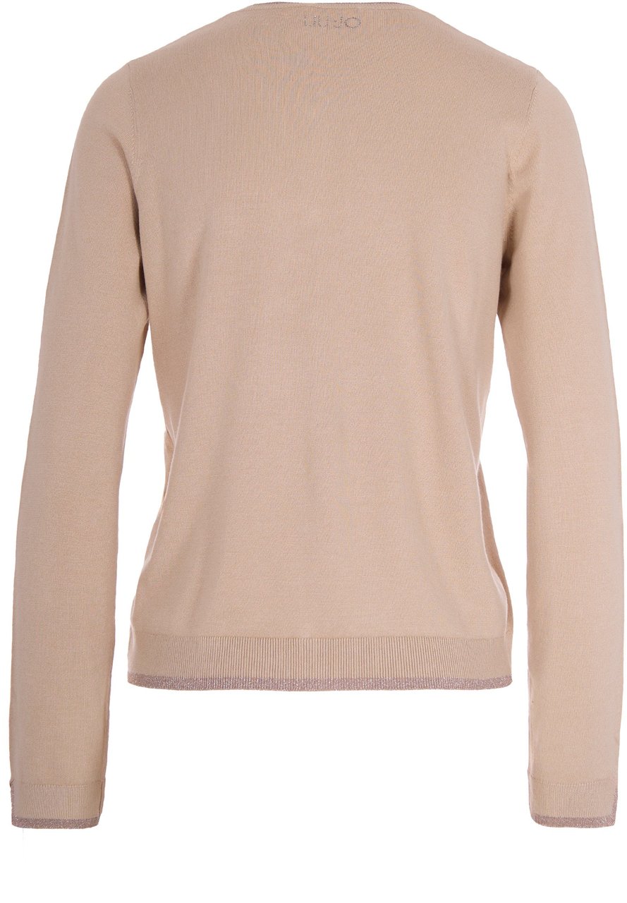 Liu Jo Sweaters Cream Beige Beige