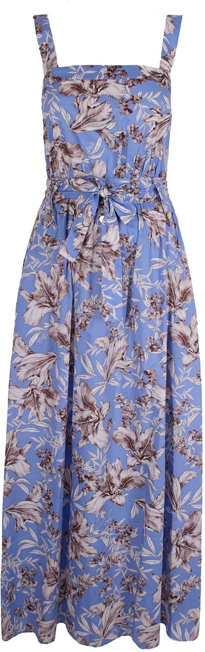 Liu Jo Dresses Blu Wave Liles Blauw