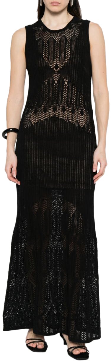 Liu Jo Dresses Black Zwart