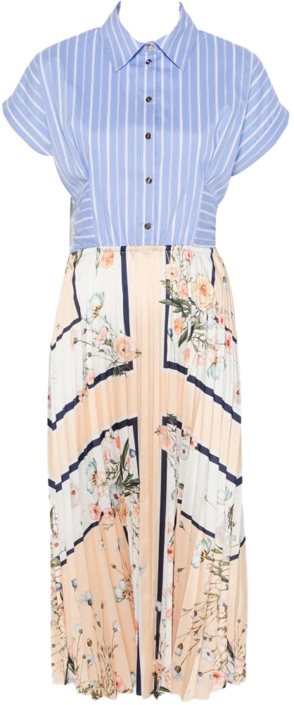 Liu Jo Dresses Blu Strbloom Blauw