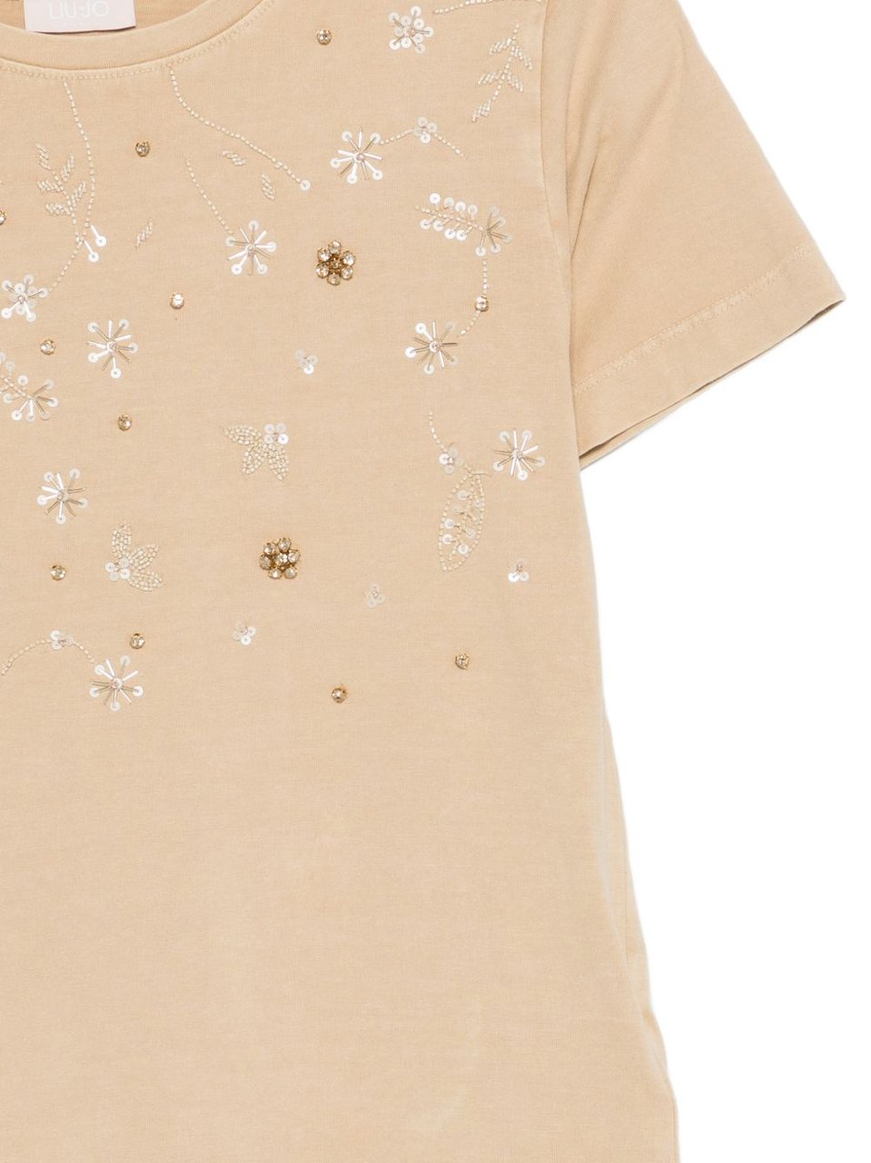 Liu Jo T-Shirts And Polos Cream Beige Beige