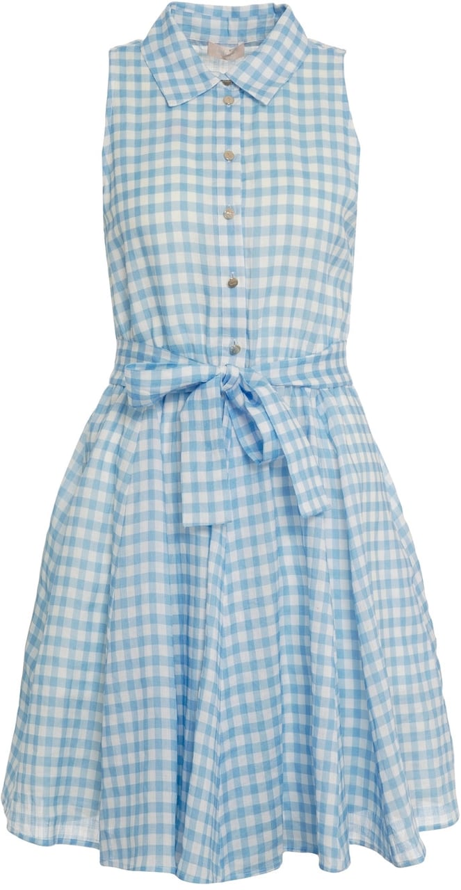 Liu Jo Ramie mini dress Blauw