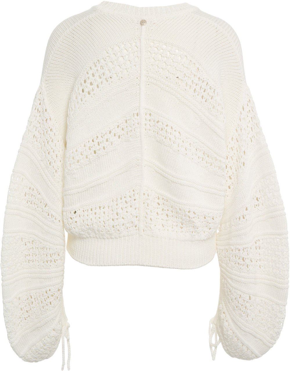 Liu Jo Openwork sweater Wit