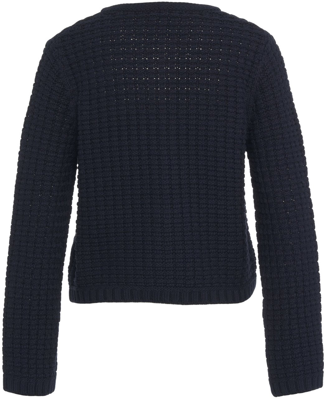 Liu Jo Crochet knit cardigan Blauw