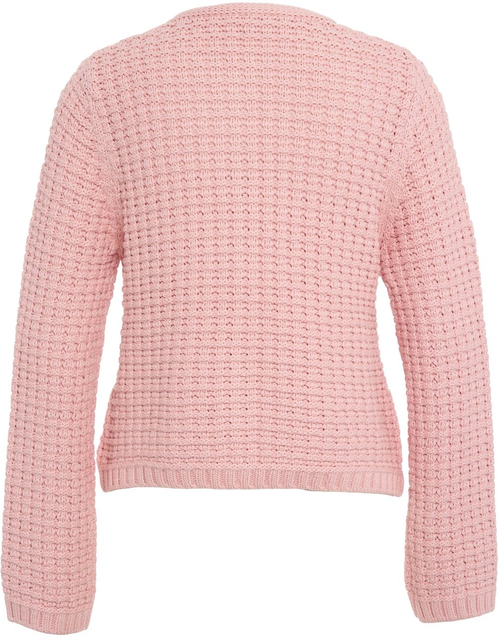 Liu Jo Crochet knit cardigan Roze