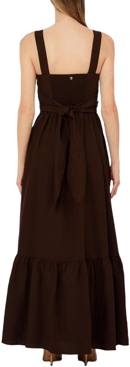 Liu Jo Dresses Marrone Bruin
