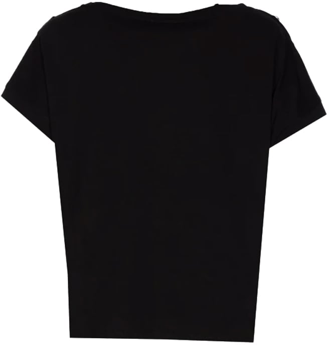 Liu Jo T-Shirts And Polos Nero Arabian Zwart