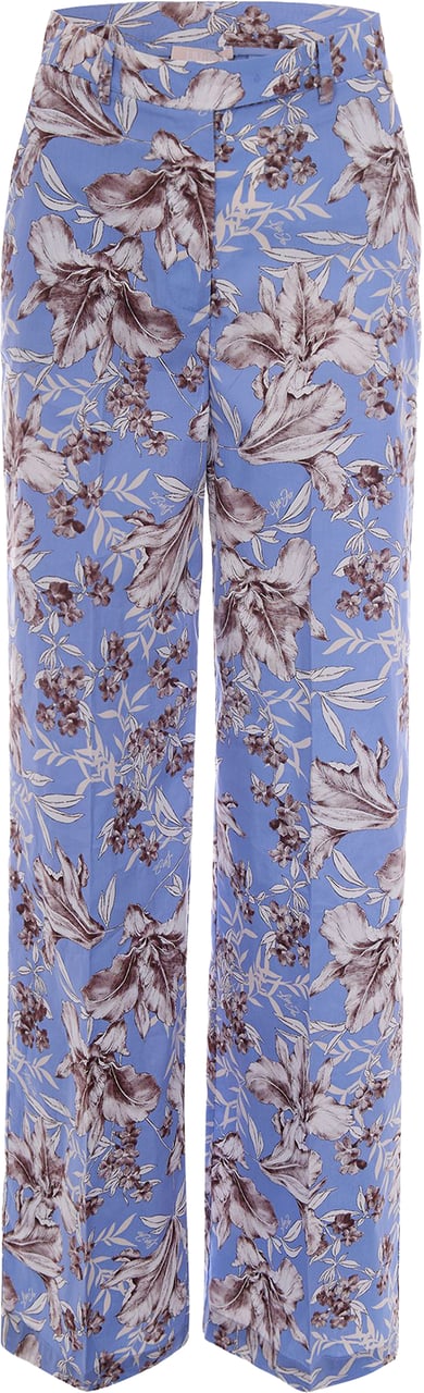 Liu Jo Trousers Blu Wave Liles Blauw