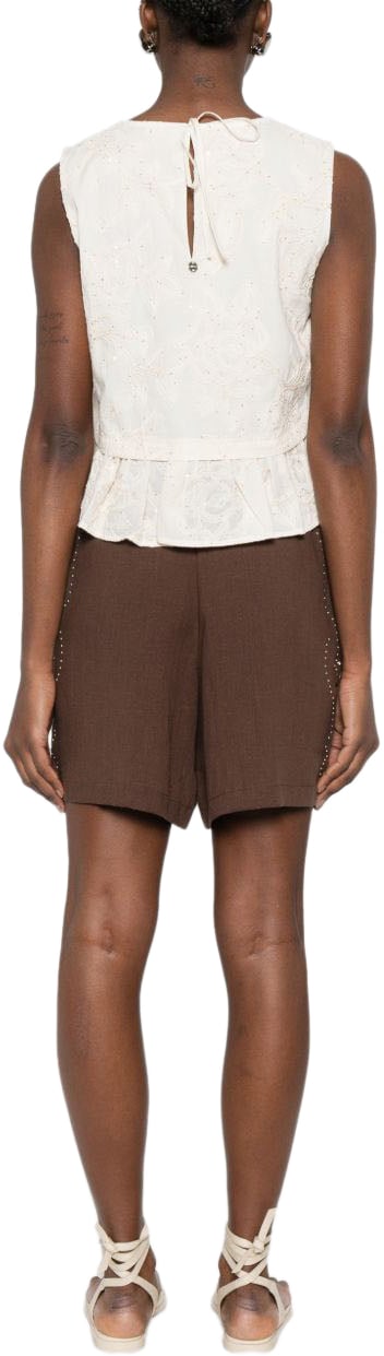Liu Jo Dresses Beige Wit