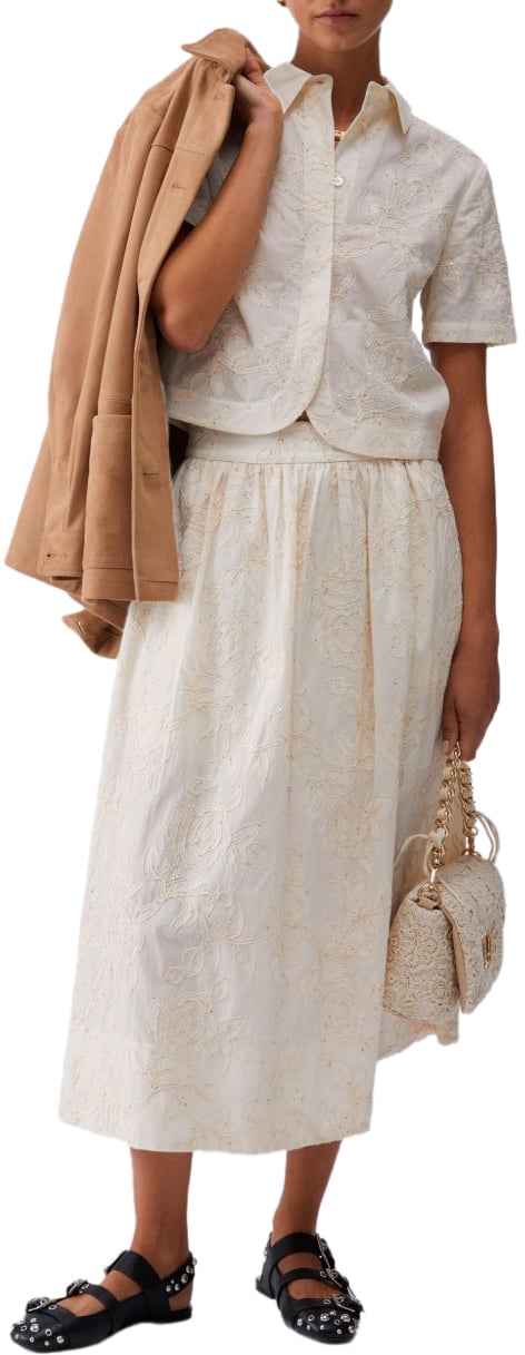 Liu Jo Skirts Natural Flower Sequi Divers