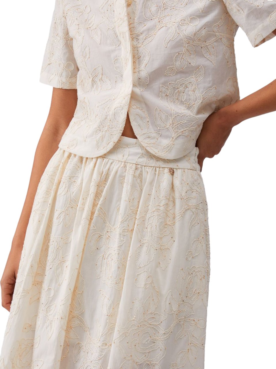 Liu Jo Skirts Natural Flower Sequi Divers