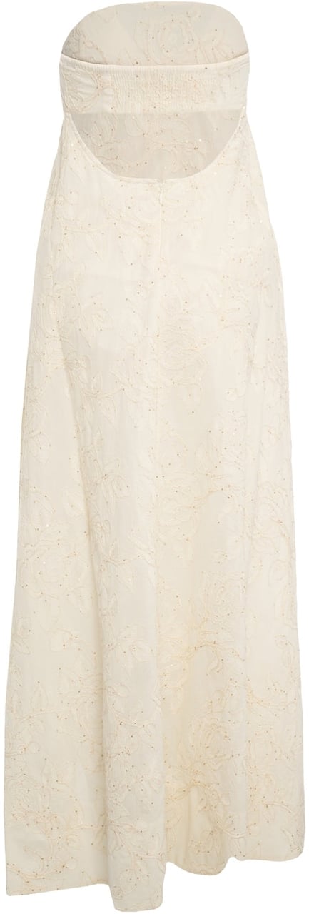 Liu Jo Maxi dress with floral pattern Wit