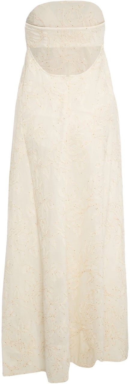 Liu Jo Maxi dress with floral pattern Wit