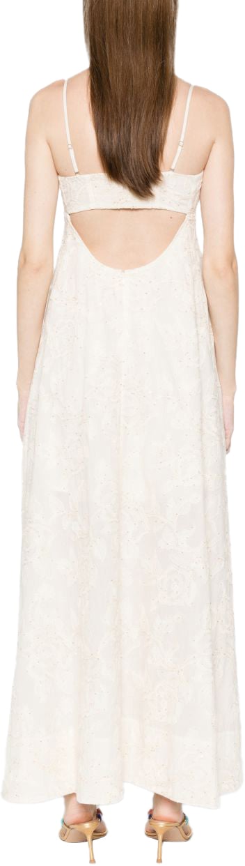 Liu Jo Dresses Beige Wit