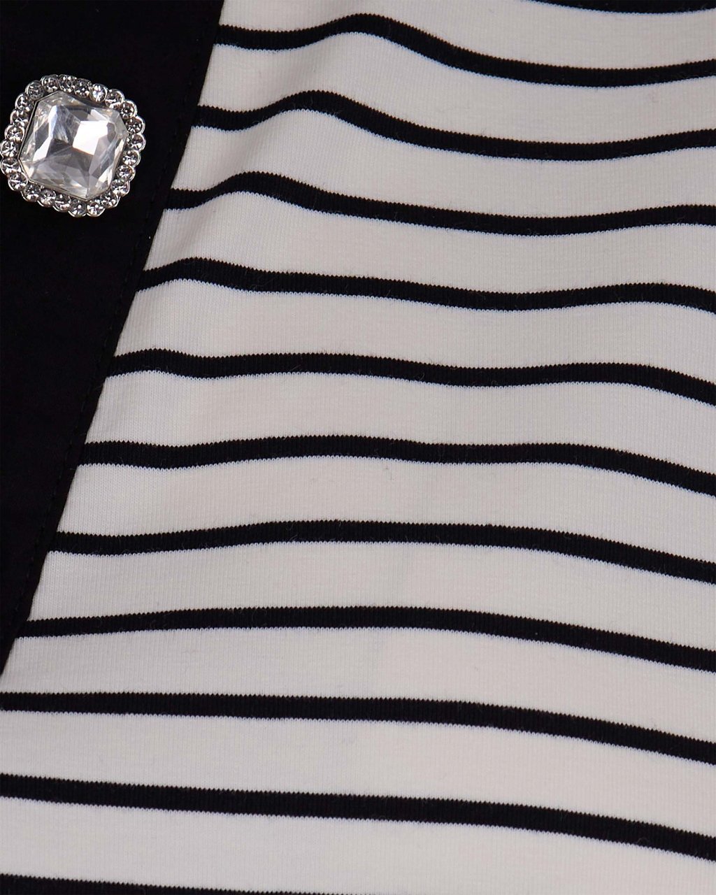 Liu Jo T-Shirts And Polos Blwhite Stripblack Zwart