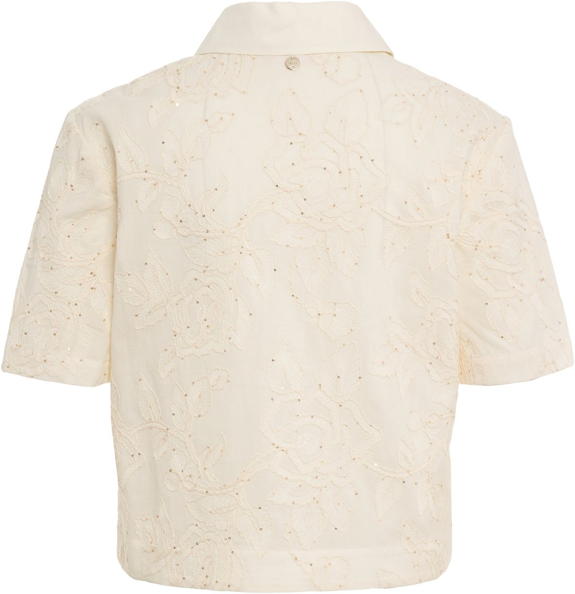 Liu Jo Blouse with embroidery Beige