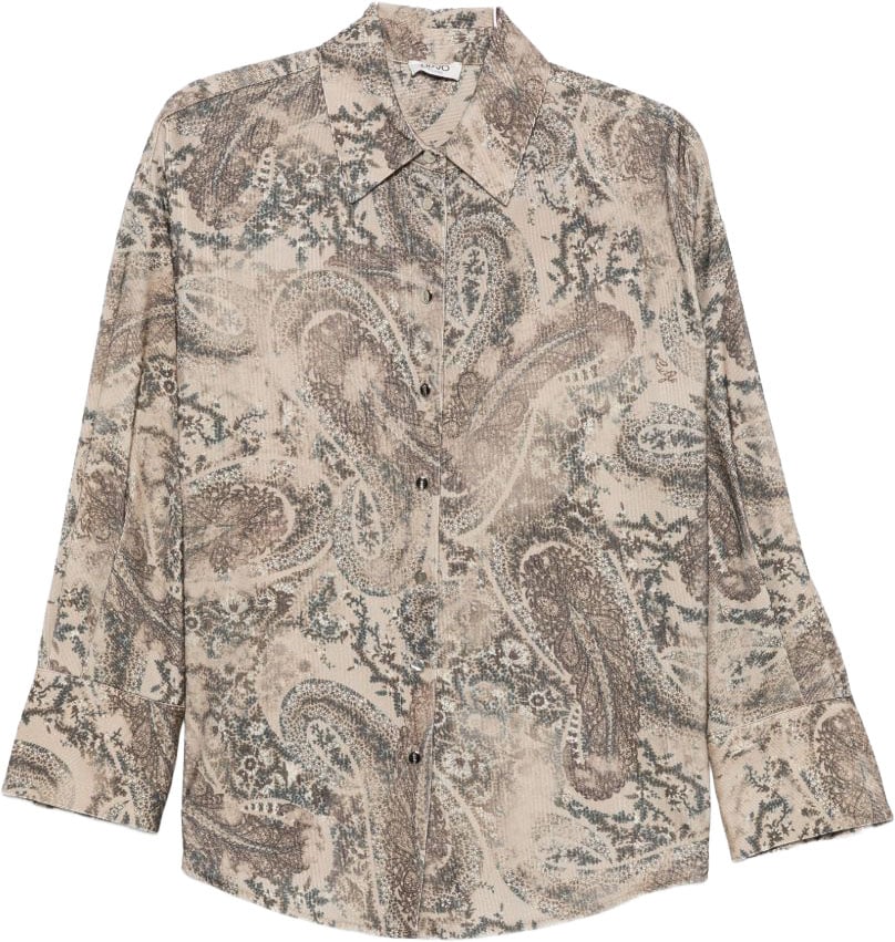 Liu Jo Shirts Cachemire Velvet Beige