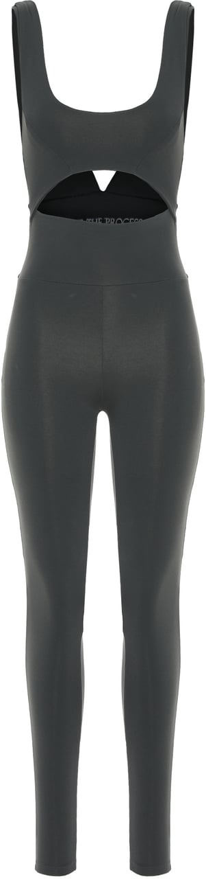 Live The Process Jumpsuit in technical fabric Grijs