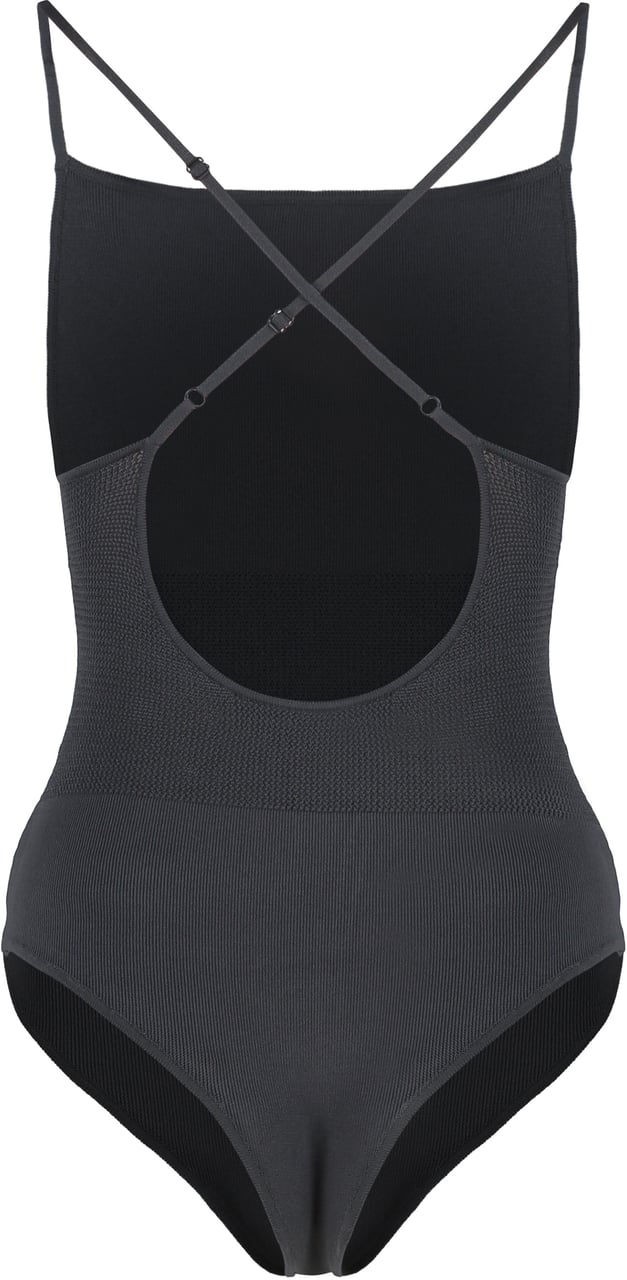 Live The Process Body in elastic fabric Grijs