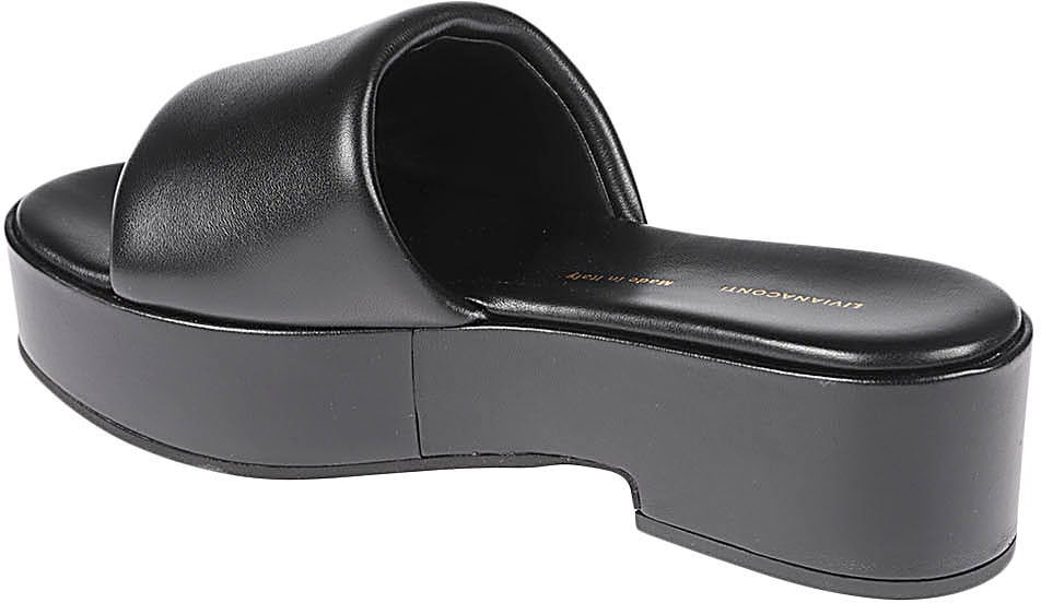 Liviana Conti Sandals Black Zwart