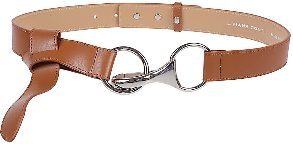 Liviana Conti Belts Brown Bruin