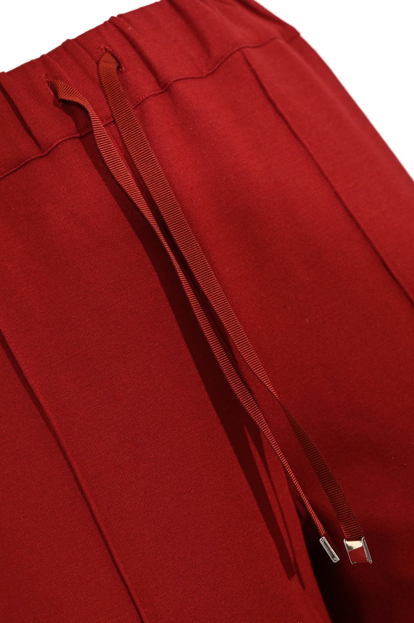 Liviana Conti Trousers Merlot Rood