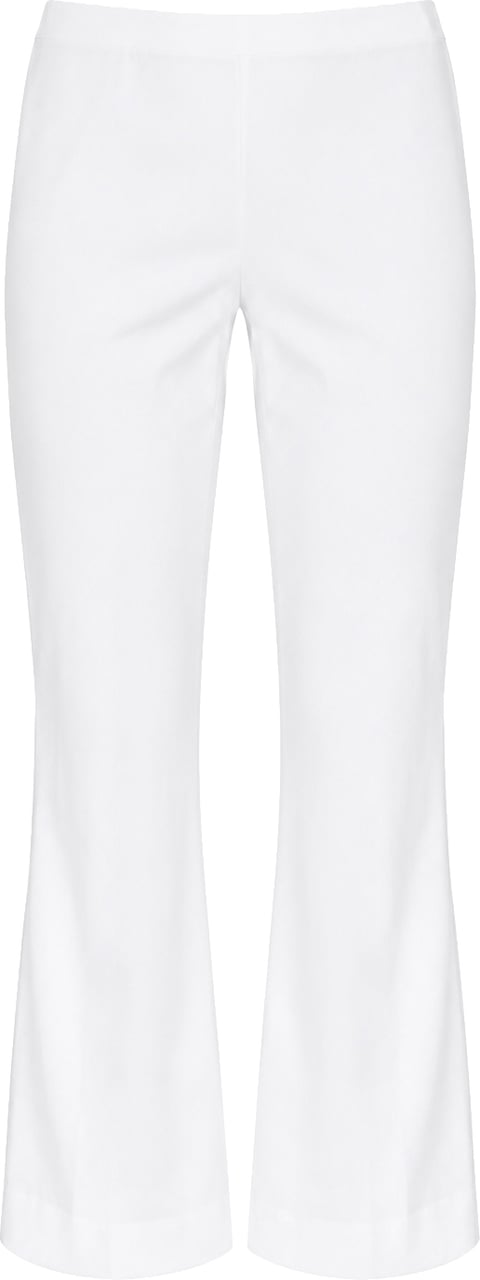 Liviana Conti Trousers Bianco Wit