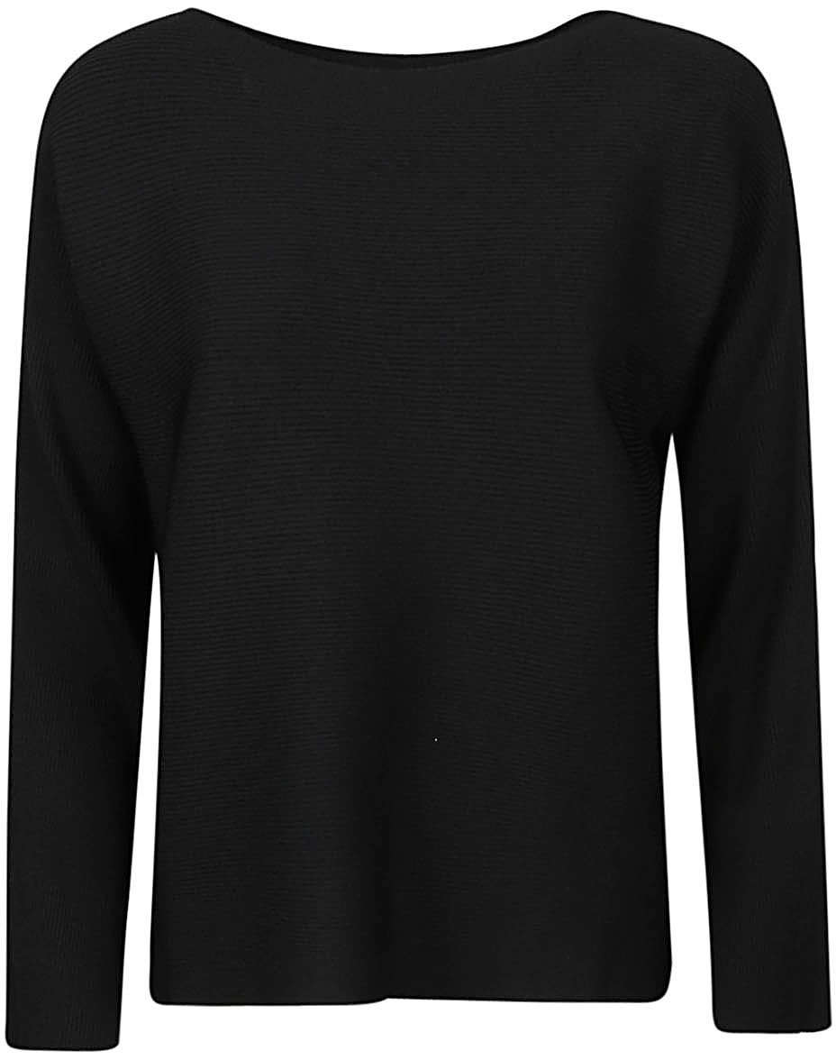Liviana Conti Sweaters Black Zwart