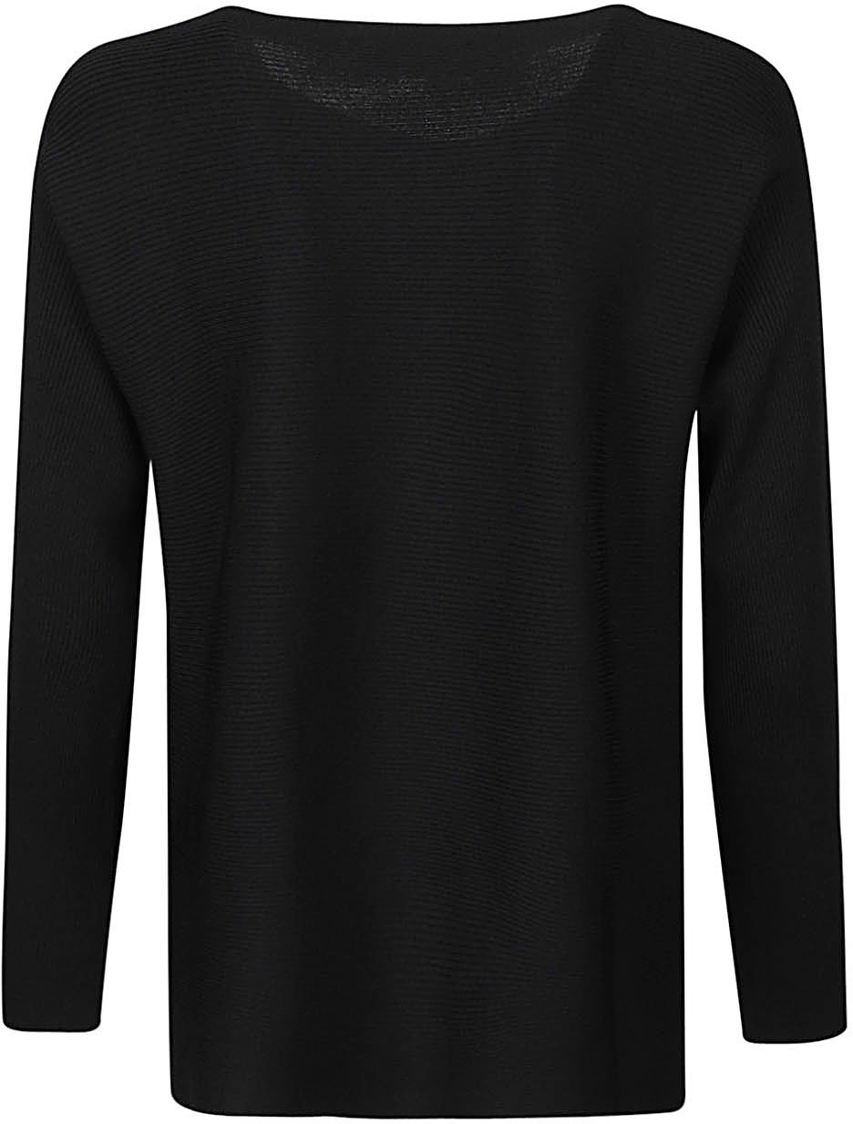 Liviana Conti Sweaters Black Zwart