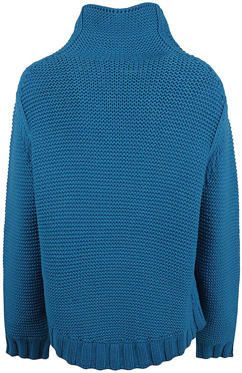 Liviana Conti Sweaters Blue Blauw