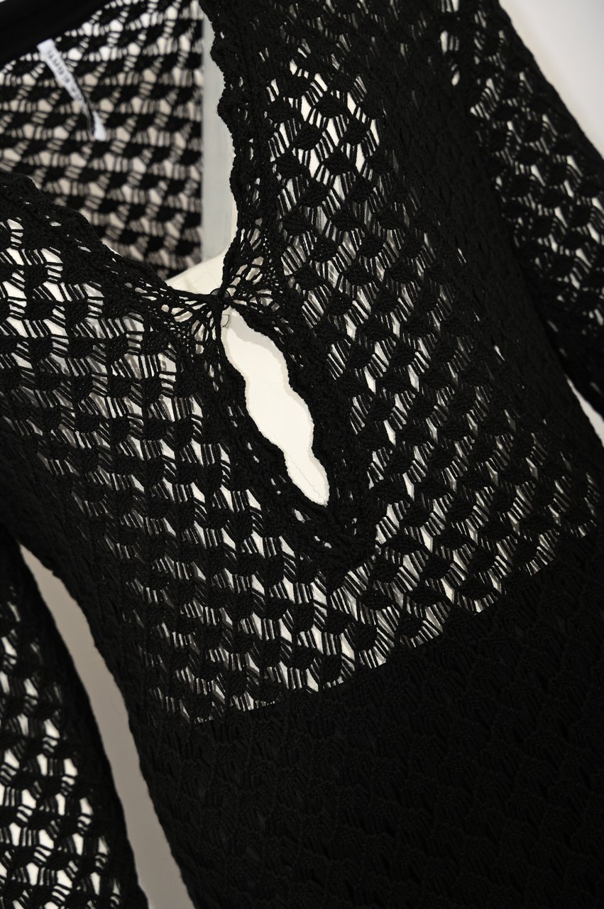 Liviana Conti Dresses Black Zwart