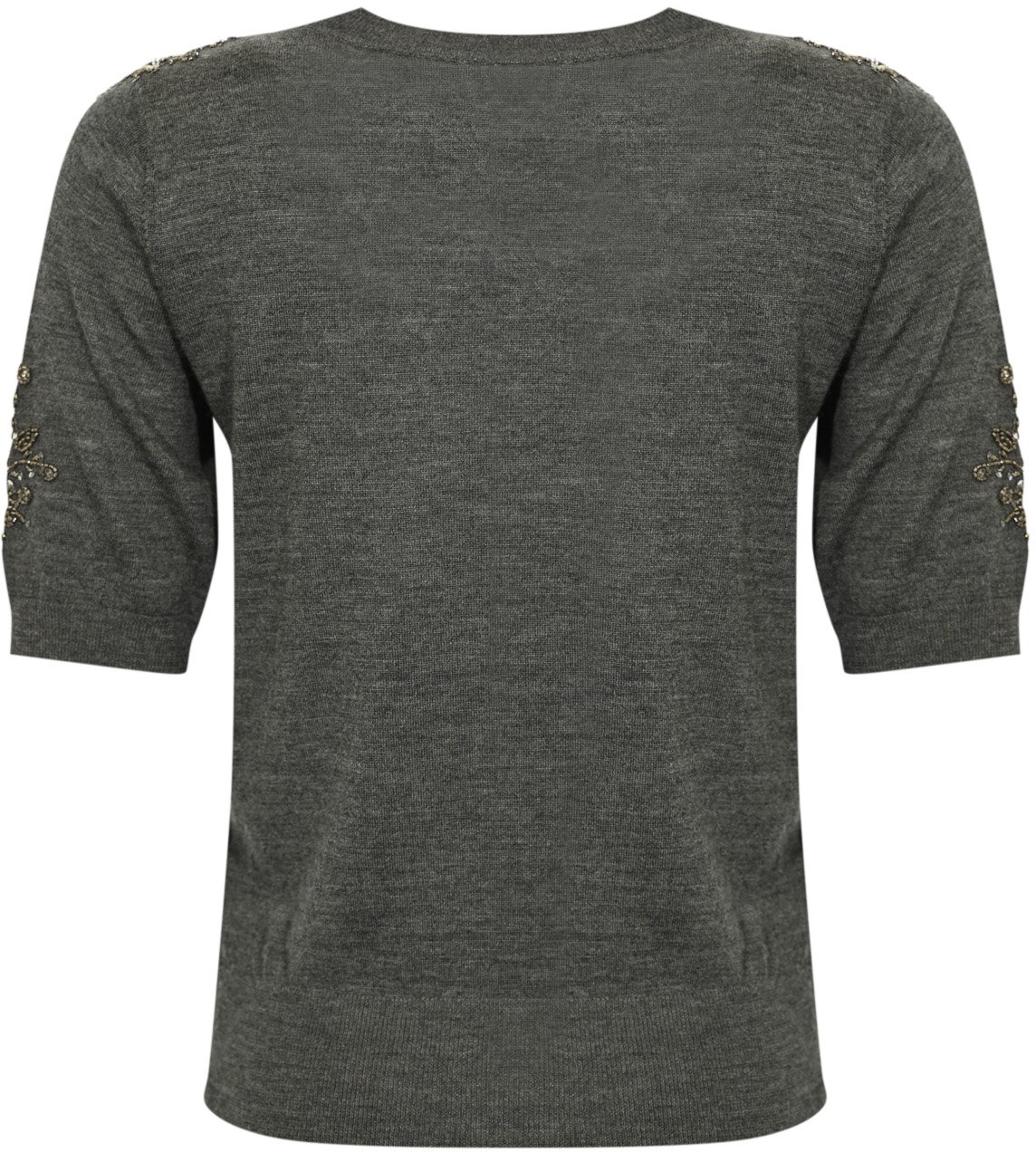 Liviana Conti Sweaters Anthracite Grijs