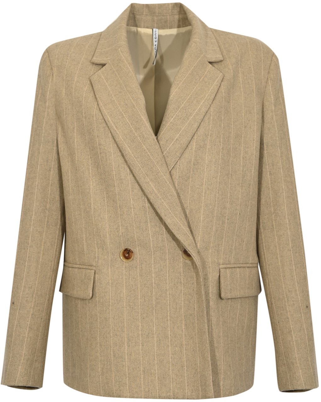 Liviana Conti Jackets Gessato Tortora Grijs