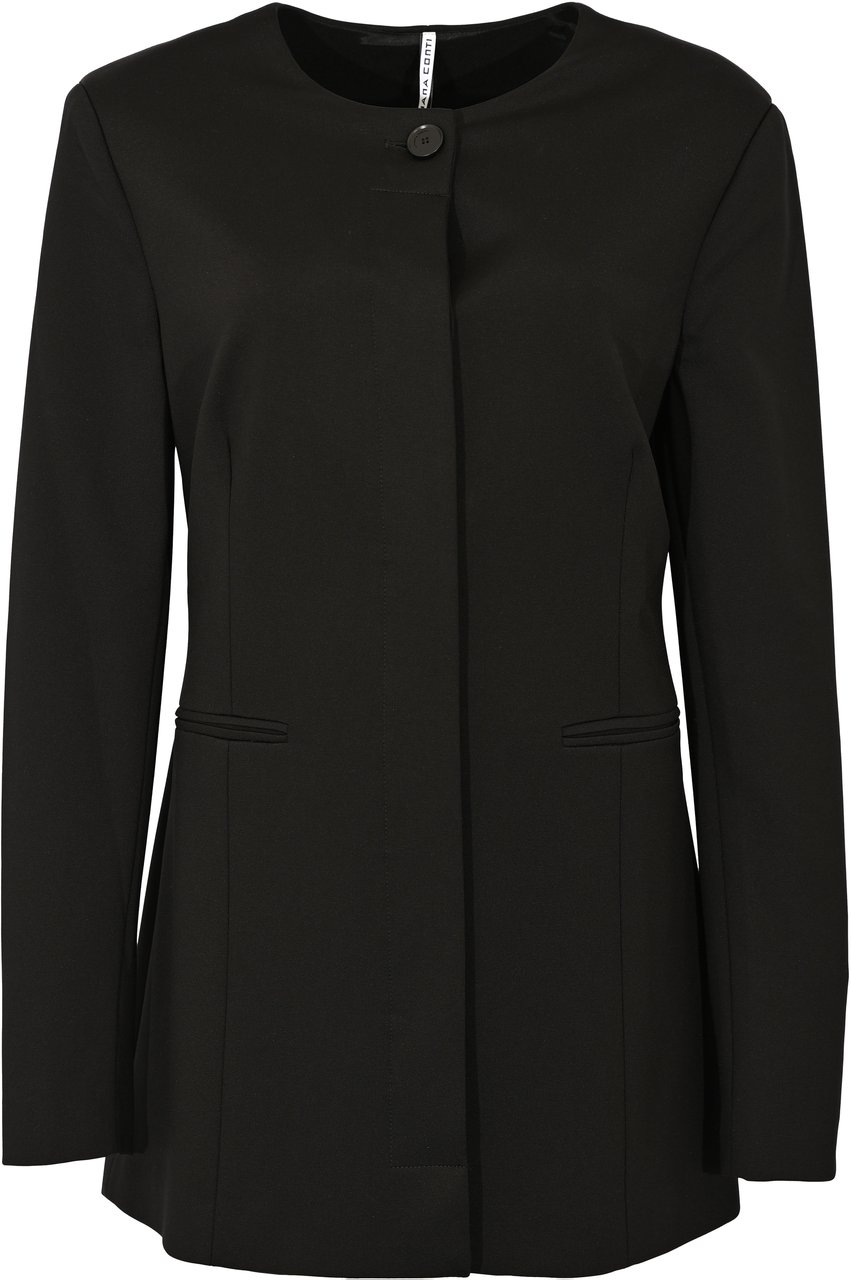 Liviana Conti Jackets Black Zwart