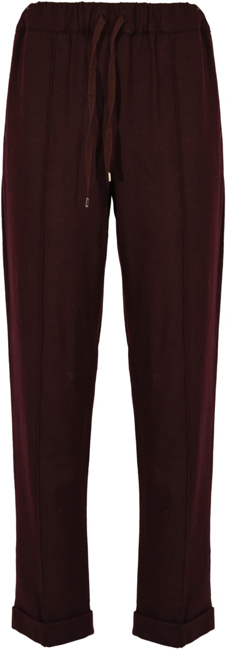Liviana Conti Trousers Bacca Duva Maroon