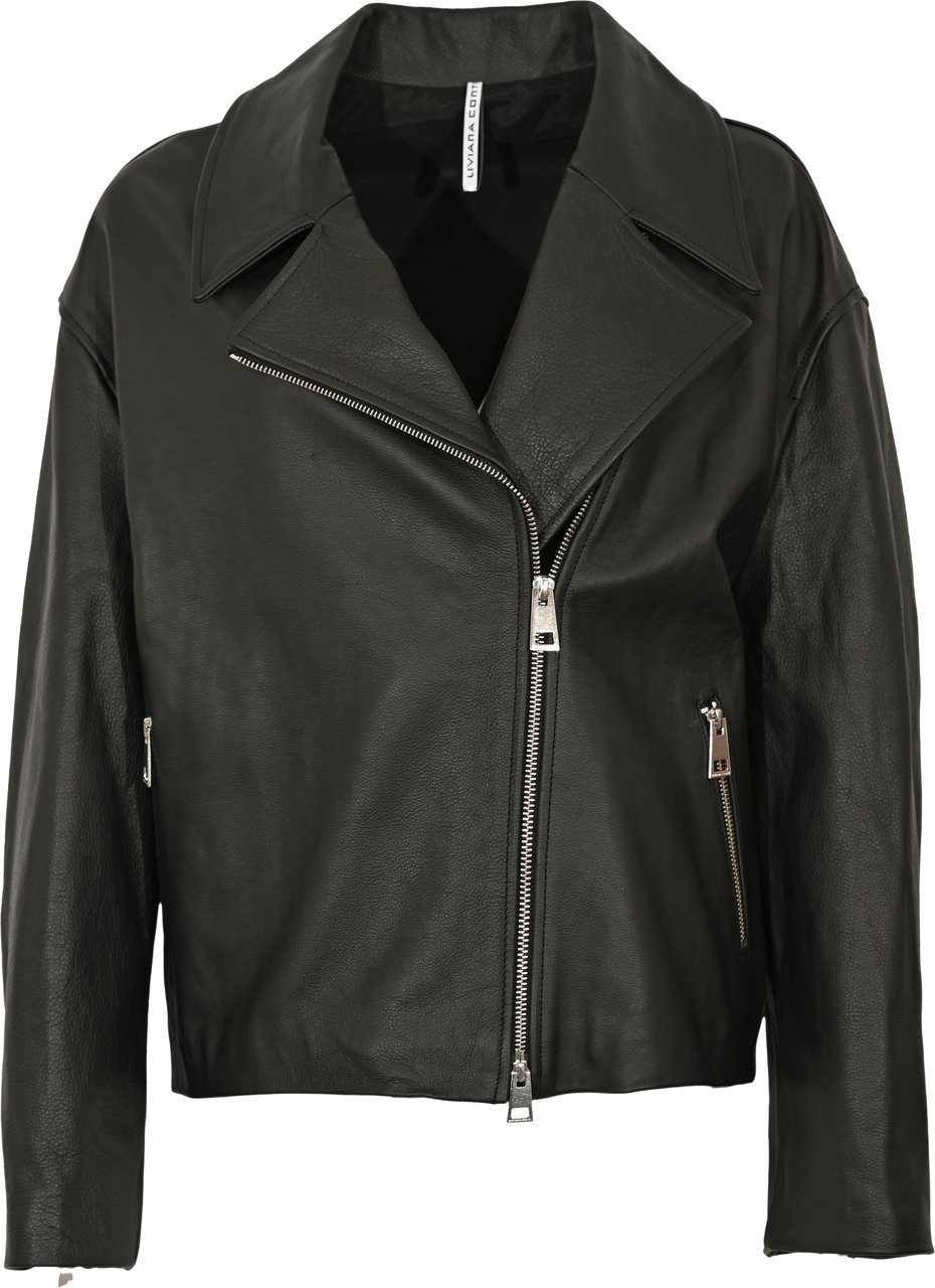 Liviana Conti Jackets Black Zwart