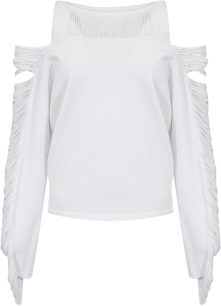 Liviana Conti Sweaters White Wit