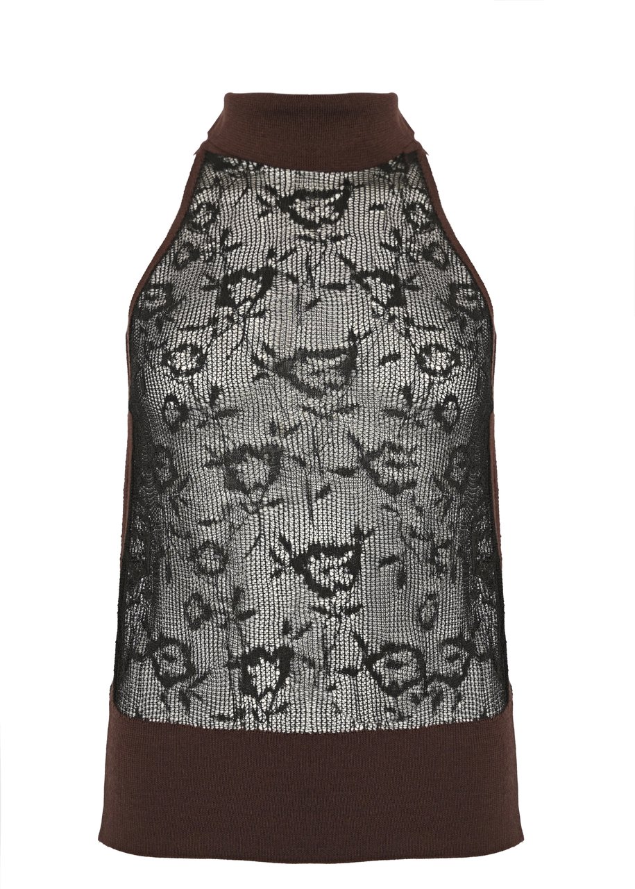 Liviana Conti Top Fondentenero Zwart