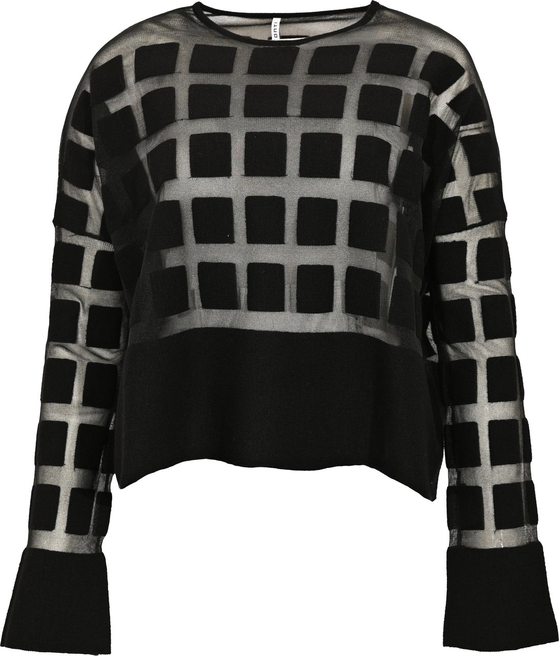 Liviana Conti Sweaters Black Zwart