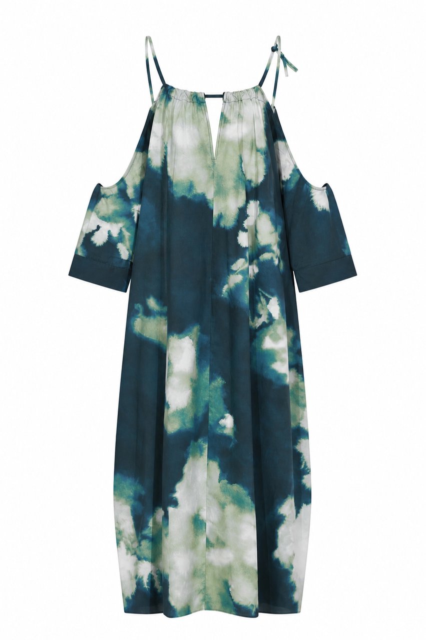 Liviana Conti Dresses Fiore Macro Not Navy
