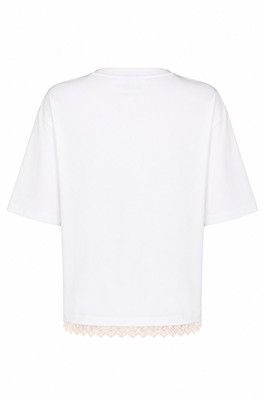 Liviana Conti T-Shirts And Polos Bianco Wit
