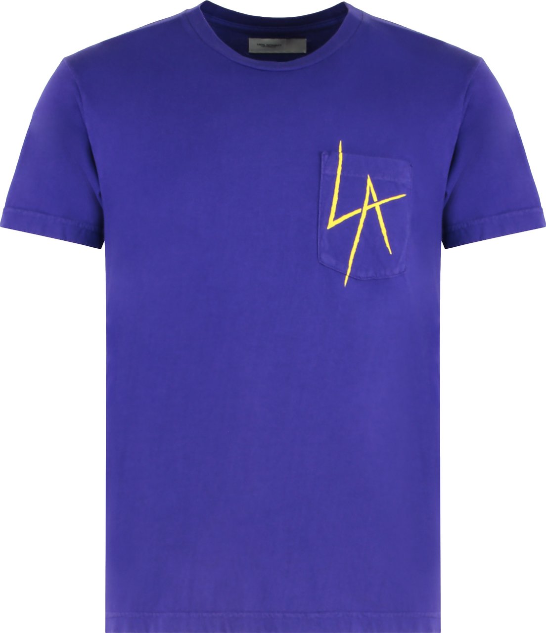 Local Authority Cotton crew-neck T-shirt Paars