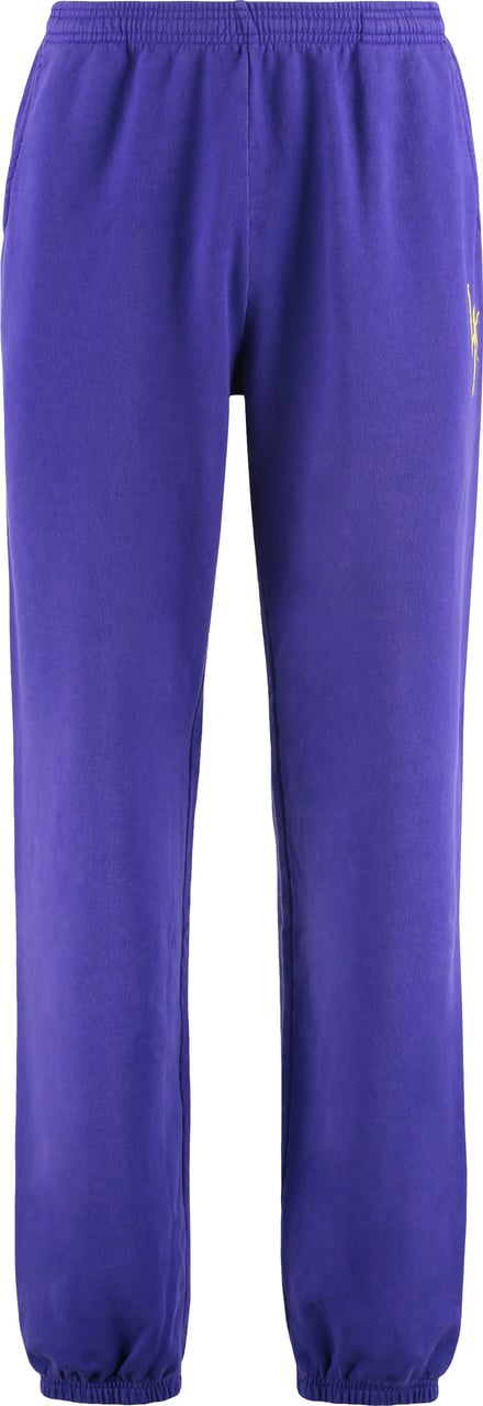 Local Authority Cotton track-pants Paars